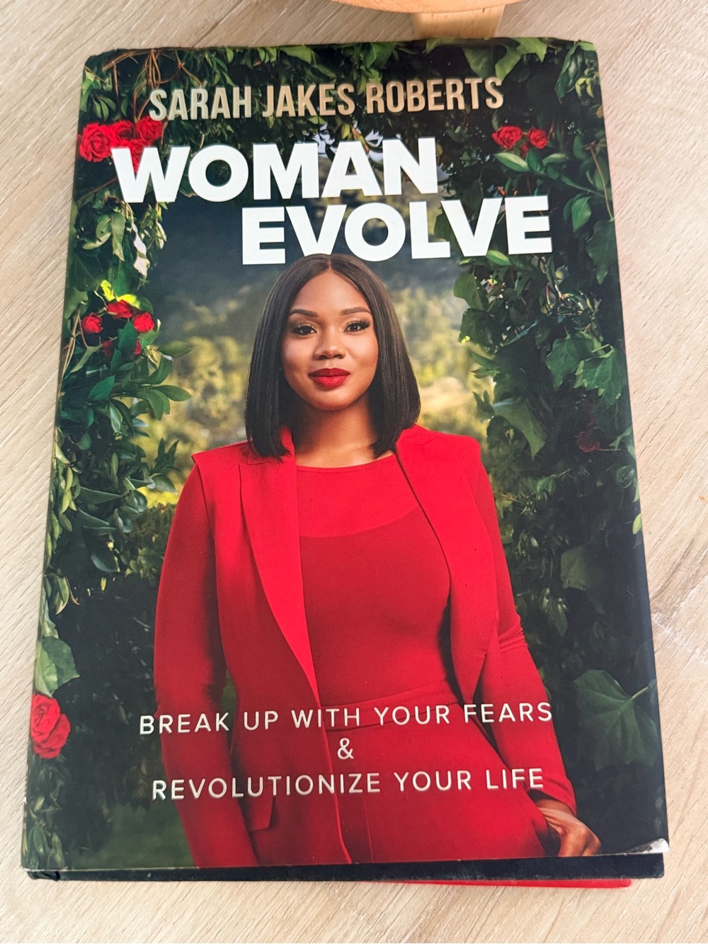 Woman Evolve by Sarah Jakes Roberts - Bold Red Hardcover